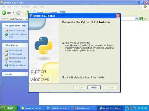 python run windows exe